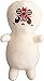 Cabeza de sirena Fat Peanuts Anime Monster Peluche de juguete Animación de dibujos animados Muñeco de peluche suave Regalo de cumpleaños para niños Playmate 25cm