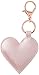 Itzy Ritzy Heart-Shaped Diaper Bag Charm, Purse Keychain & Luggage Tag – Elegant Accent with Lobster Clasp for Easy Attachment & Personalization – Versatile Accessory – 6