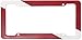 Trident Plastic License Plate Frame With Dive Flag