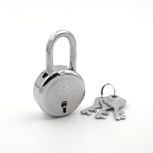 Image of Harrison Padlocks Buy 1 Get 2 Free / 1 Square Padlock 50mm T-27-0040 with 2 Round Padlock 40mm T-26LITE-0532 /padlocks, Locks for Home, Locks for Main door-0334