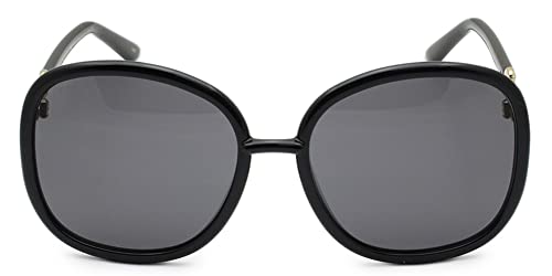Gucci Black Frame Grey Lens Sunglasses2