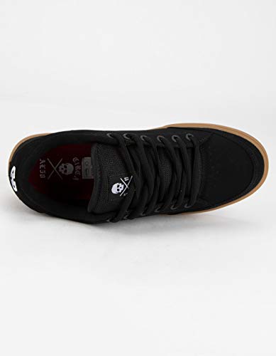 Mens Al50 Black Gum Shoes Size2