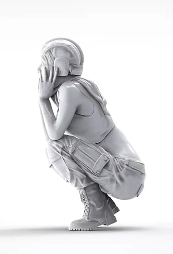 Figura de Resina TRUEGRIS 1:20 sin pintar ni ensamblar miniatura 2