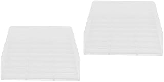 فوميز. علبة تخزين ظلال العيون مكونة من قطعتين، حامل باليت ظلال العيون، مشبك شعر دائري، حامل مكياج شفاف، حامل ظلال العيون، حامل بودرة مضغوط، حامل باليت من البلاستيك