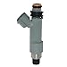 1PCS Fuel Injector 297500-0540 Replacement Compatible with for Suzuki Jimny Liana Swift SX4 1.3 1.6 2005-2014, 2 Pins 12 Holes Silver Gray