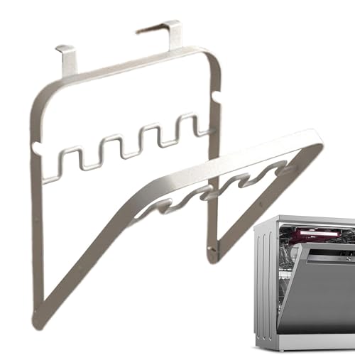 Soporte para bolsas de basura, soporte para bolsas de basura plegable, soporte para bolsas de basura de metal para puertas de cocina, colgador de bolsas de basura portátil y plegable