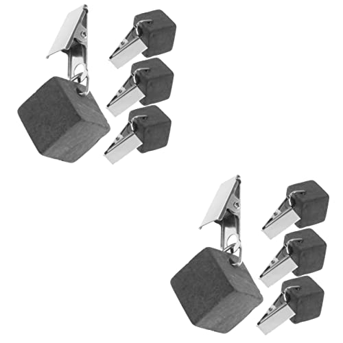 PRETYZOOM 8 Pcs Tablecloth Weight Clip Outdoor Curtain Clip