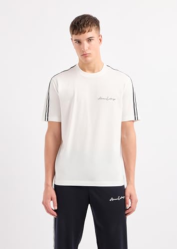 Armani Exchange Men's Regular Fit Cotton Jersey Signature Logo Tee2