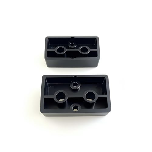 Motorcycle Tour Pack Pak Latch Spacers para Harley Davidson Touring Road King Road Glide FLTRX Electra Glide Street Glide FLHX FLHT 1984-2013 (Negro) miniatura 5