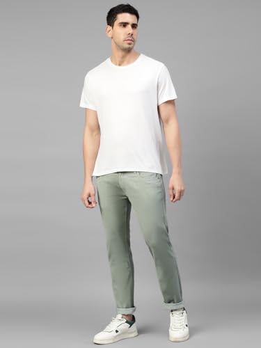 Image of Allen Cooper Regular Comfortable Mid Rise Denim Jeans for Men