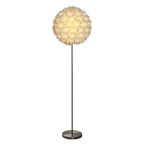 Piantana Lampada Da Terra Lampada da terra LED palo alto Uplight Lampada Environmental Protection polipropilene sfera del fiore Lampada da terra moderna Lampada da terra for la vita Vani Camere Uffici