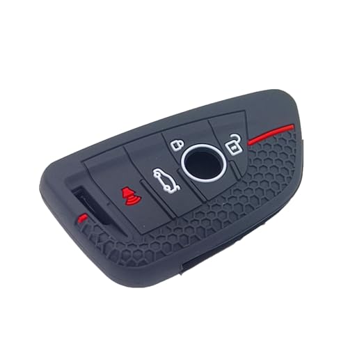 Coque clé BMW silicone noir étui protection télécommande X5 X1 Série 5 - 3