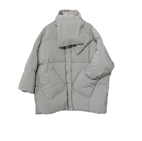 Manteau duvet de canard blanc 90% haut de gamme et écharpe intégrée