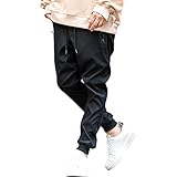 [キャバリア] メンズ ユニセックス ジョガーパンツ カーゴ サルエル スリム リブ 止水ジップ 細身 CATN21-28 44(M) BLK-A(ブラック-A)