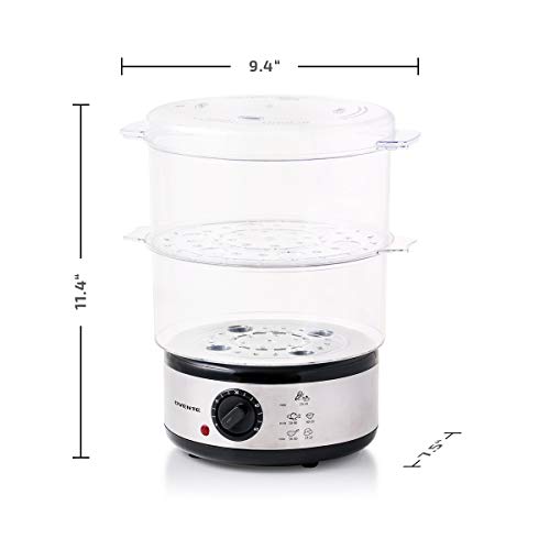 Ovente Electric Food Steamer FS62S - Image 4