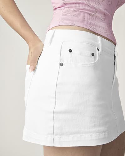 florence by mills Women's Micro Mini Denim Skirt2
