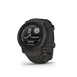GARMIN(ガーミン) Instinct 2 Dual Power Graphite 直径45mm Suica対応 タフネスアウトドア GPS ウォッチ Android/iOS対応【日本正規品】 小