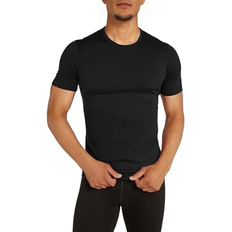 SIORO Men's Merino Wool T-Shirt Cover