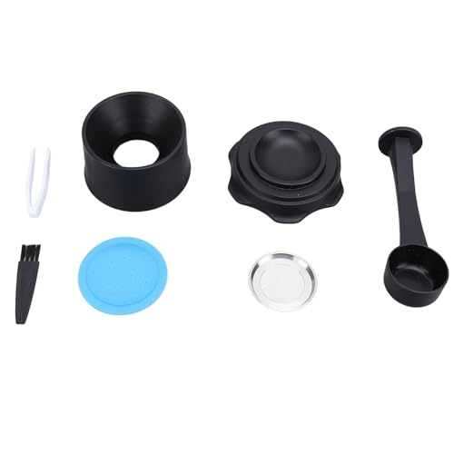 Cápsula de Café Recargable, Kit Reutilizable de Acero Inoxidable y Silicona Compatible con Zenius, 1 Unidad - Sabor Rico y Filtro Preciso, Fácil de Limpiar para Amantes del Café