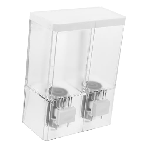 Unomor No Drill Soap Dispenser Wall-Mounted Soap Dispenser for Bathroom Style