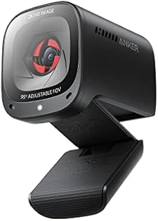 Anker PowerConf C200 2K Mac Webcam, Webcam for Laptop, Computer Camera, with AI-Noise Canceling Microphones, Stereo Mics, Adjustable Field of View, Low-Light Correction, Built-in Privacy Cover
