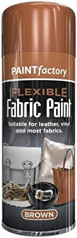 Classic Signature - 1 x Black Flexible Fabric 200ml, Spray Paint Leather Vinyl Textile Clothes Fast Drying
