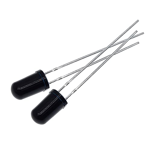 100 pezzi 5 mm 940 nm LED riscaldatore a infrarossi emettitore IR ricevitore diodi trasparenti lenti rotonde trasparenti lampadine a incandescenza componenti elettronici, display diodi luminosi per
