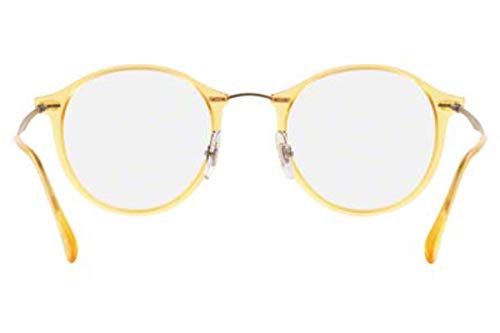 Image of Ray-Ban Vista RX 7073 5589 Eyeglasses Matte Yellow