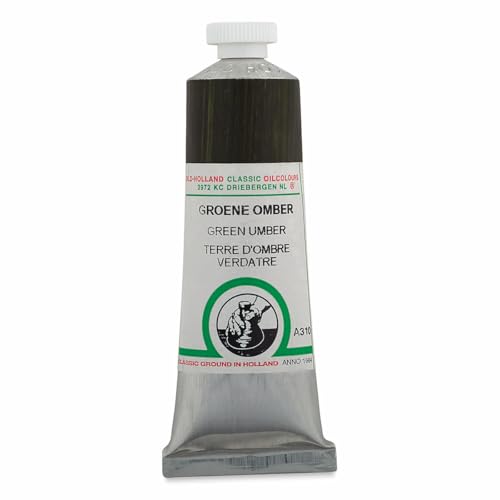 Old Holland Classic Oil: 40 ml Green Umber Earth