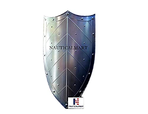 NauticalMart Medieval Shield with Combat Ready for Battle Armor Shield Replica