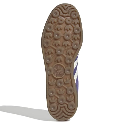 Image of adidas Gazelle Indoor Men's Sneaker's, Collegiate Purple /Cloud White /Shadow Violet, Size 6.5