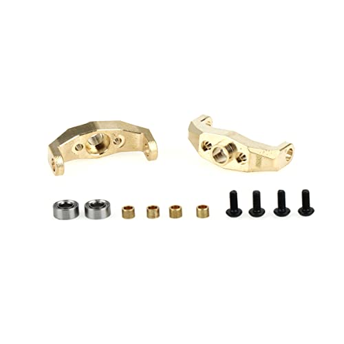 Roulettes en laiton TRX4M LCX robustes pour optimiser votre crawler Traxxas