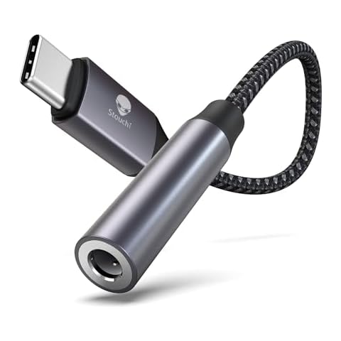Stouchi Adaptateur USB C vers Jack 3,5mm Cover