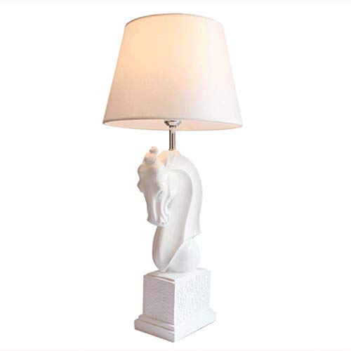 Preisvergleich Produktbild DIAOD Tischlampe - Moderne Nachttischlampe Lampenschirm Nachttischlampe für Schlafzimmer, Büro, Studentenwohnheim (Color : Black)