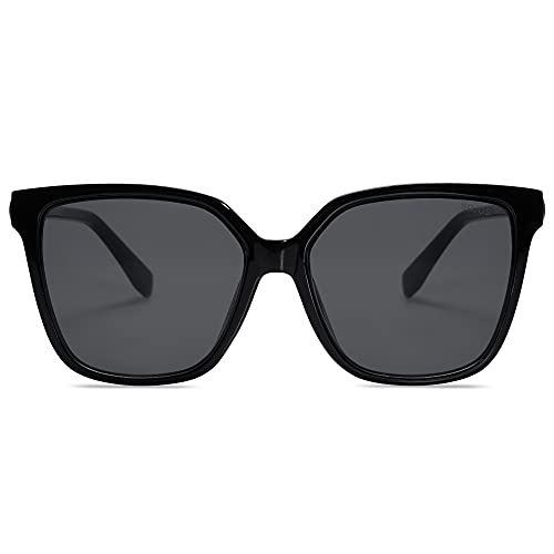 SOJOS Fashion Square Sunglasses for Women Trendy UV Protection Lens Womens Sunnies Sunglasses SJ21963