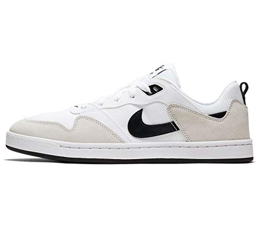 Nike Sb Alleyoop Mens Skate Shoes Cj0882-100 Size 13 White/Black/White