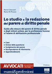 Lo studio e la redazione del parere di diritto