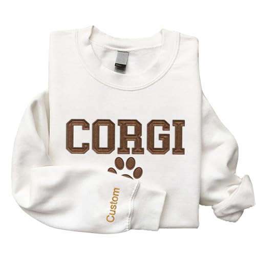 Custom Sweatshirt Design Your Own, Custom Felt Text for Pet Owners, Custom Embroidered Sweatshirt and Hoodie, Custom Dog Mom Sweatshirt, Custom Hoodie, Gift for Pet Lovers3