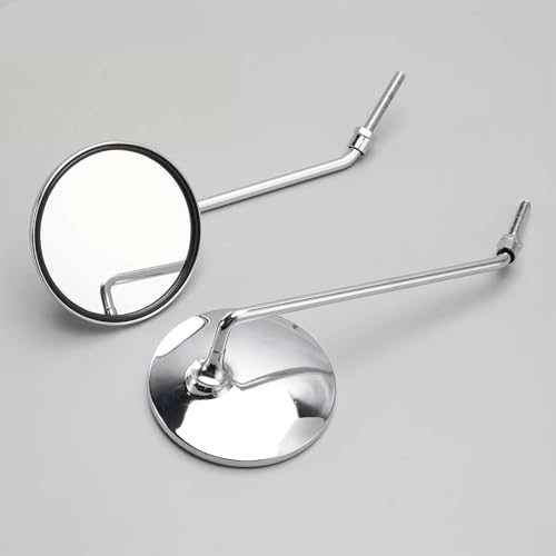 Rétroviseurs latéraux 8mm à large vision pour Honda C70 CB125S
