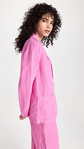 Velvet by Graham & Spencer Women's Cassie Heavy Linen Blazer4