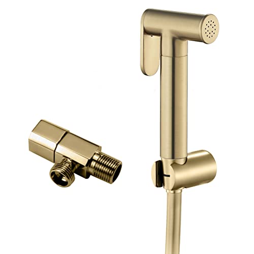 Pulvérisateur de couches en laiton et douchette WC multifonction
