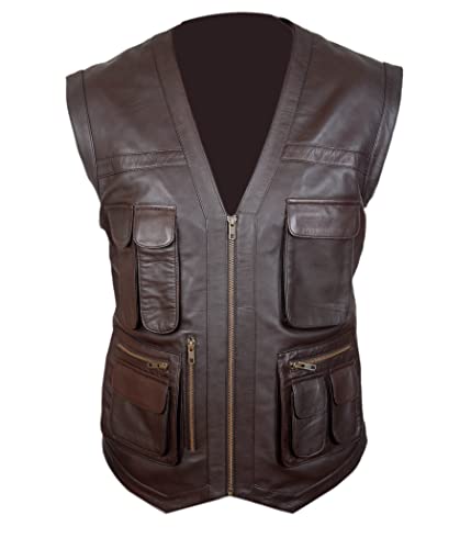 F&H Kid's Genuine Leather Hunter Vest