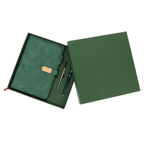 Carnet de réunion A5 portable NUOBESTY et son stylo intégré pour une planification parfaite