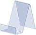 Price comparison product image 10x Medium 6" Clear Acrylic Book Stand, Ideal for holding books, phones, plates and more!