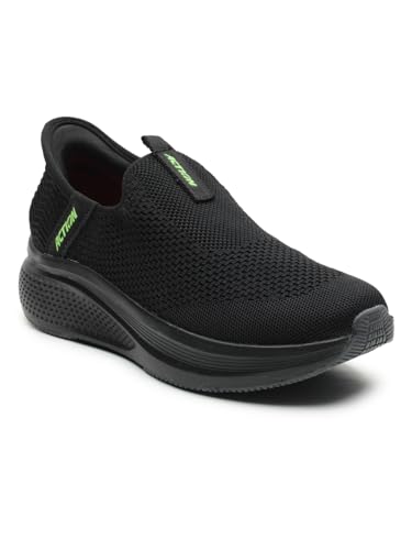 Image of Action | Athleo | WALKER-506 | Lightweight Comfortable Durable | Shoes | Slip-On | Running Shoes | for Men
