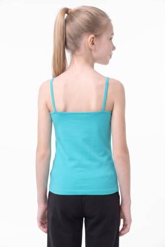 Image of Kurve Girl's Sleeveless Tank Top - Stretch Undershirts Cami Camisole, UV Protective Fabric, Rated UPF 50+ (Made in USA)