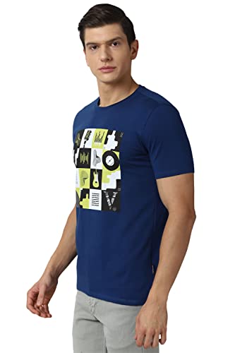 Image of Van Heusen Men's Cotton Slim Fit T-Shirt
