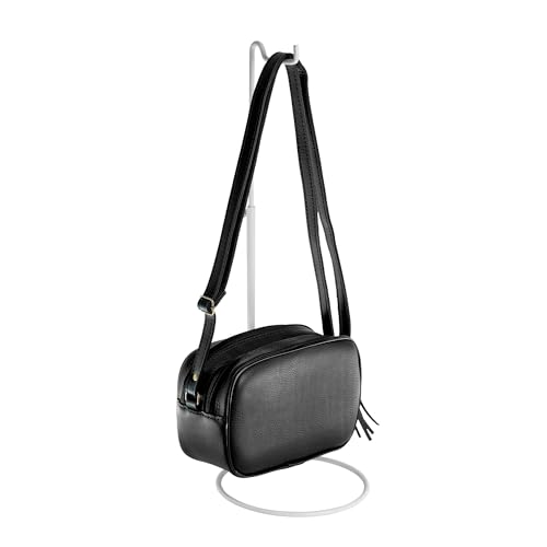 Expositor Porta Bolsas Base Suporte Para Vitrine Balcão Lojas