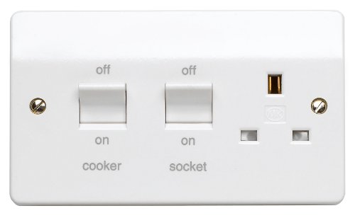 K5060WHI 45 Amp Doppelpoliges Herd-Steuergerät