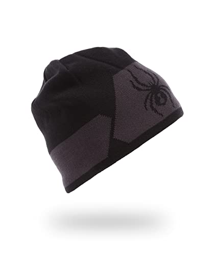 Spyder Herren Shelby Hut Mütze, Schwarz, One Size Cover